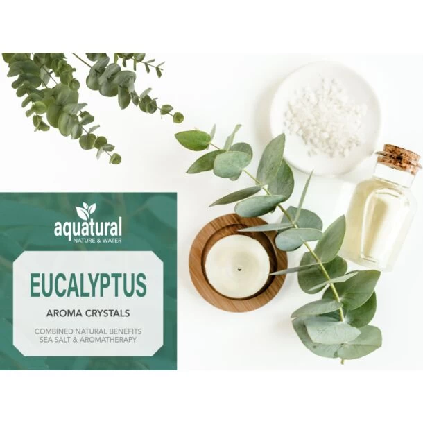 Aquatural Spa Wellness Set Met Aromatische Badkristallen & Dode Zeezout - Citroen, Eucalyptus, Lavendel 6 Aquatural Spa Wellness Set Met Aromatische Badkristallen & Dode Zeezout - Citroen, Eucalyptus, Lavendel - Afbeelding 6