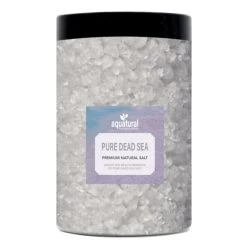 Aquatural Spa Wellness Set Met Aromatische Badkristallen & Dode Zeezout - Citroen, Eucalyptus, Lavendel 11 Aquatural Spa Wellness Set Met Aromatische Badkristallen & Dode Zeezout - Citroen, Eucalyptus, Lavendel -Zwembadbenodigdheden Winkel atds500 dead sea salt 500g 1
