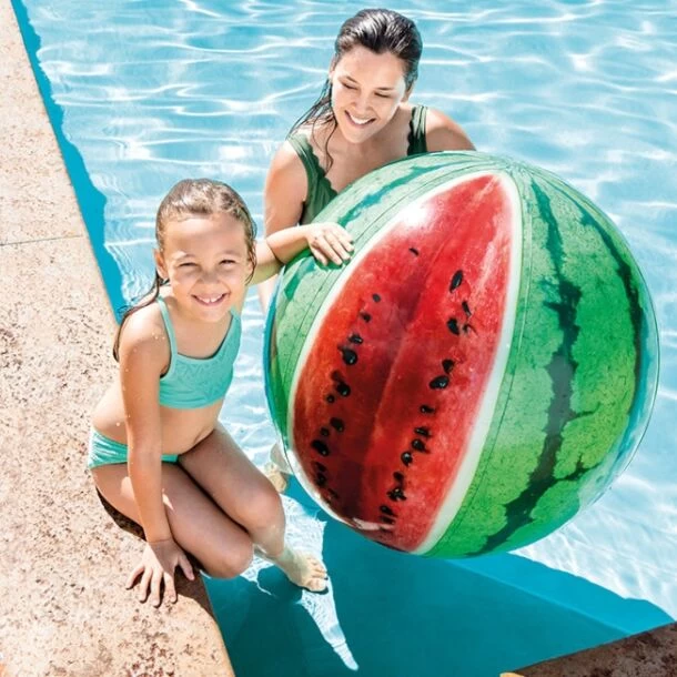 Intex Watermeloen Strandbal 2 Intex Watermeloen Strandbal - Afbeelding 2