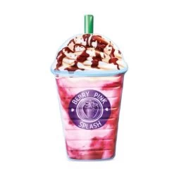 Intex Opblaasbaar Roze Bessen Milkshake Luchtbed - Berry Pink Splash