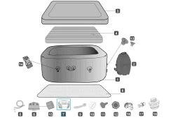 Lay-z Spa Lay-Z-Spa ChemConnect ™ Chloordoseerder 12 Lay-z Spa Lay-Z-Spa ChemConnect ™ Chloordoseerder -Zwembadbenodigdheden Winkel lay z spa chemconnect chloordoseerder 4