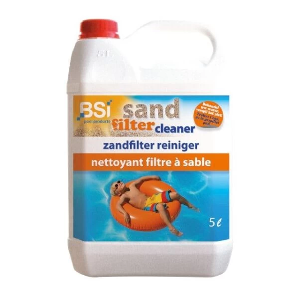 BSI Zandfilter Cleaner 5 Liter 1 BSI Zandfilter Cleaner 5 Liter