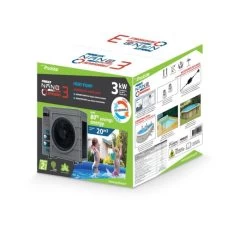 Poolstar Poolex Nano Action Warmtepomp 3kW Reversible -Zwembadbenodigdheden Winkel vue 3d nano action reversible box 3kw